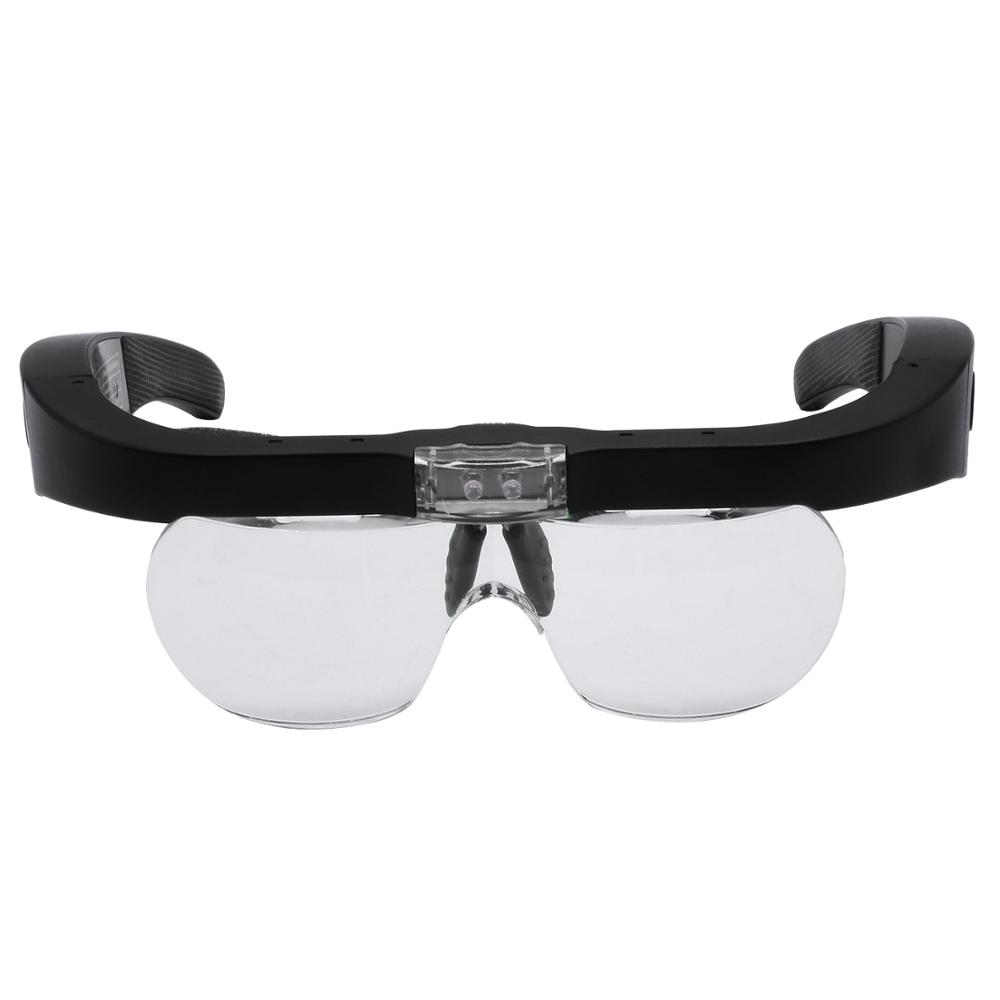 Rechargeable Magnifying Glass with LED Light for Reading, Jewelers, Watchmaker Repair, and