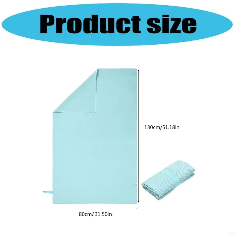 Quick Dry Microfiber Travel Towel Lightweight Sports Beach Gym Towel