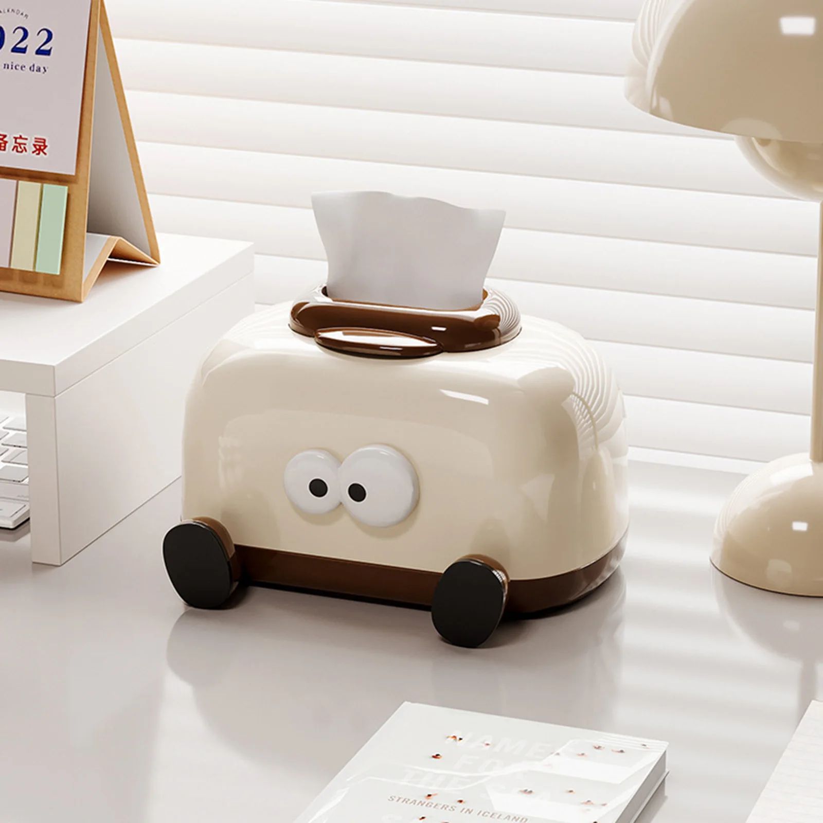 Cute Toaster Tissue Box Holder