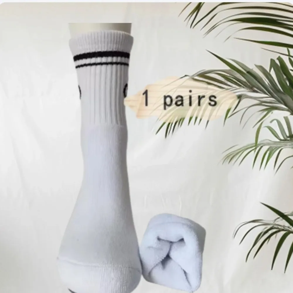 Retro Cotton Yoga Sports Sock for Women, Pilates Fitness Sock, Medium Long Yoga Sock, Four Seasons Sock for Female