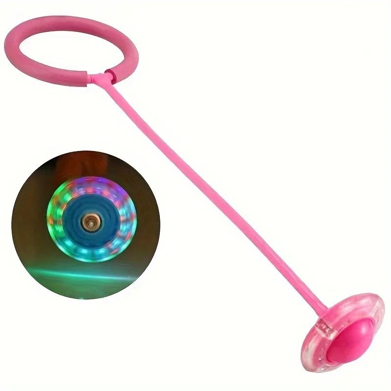 Foldable Kinetic Flashing LED Bouncing Ring