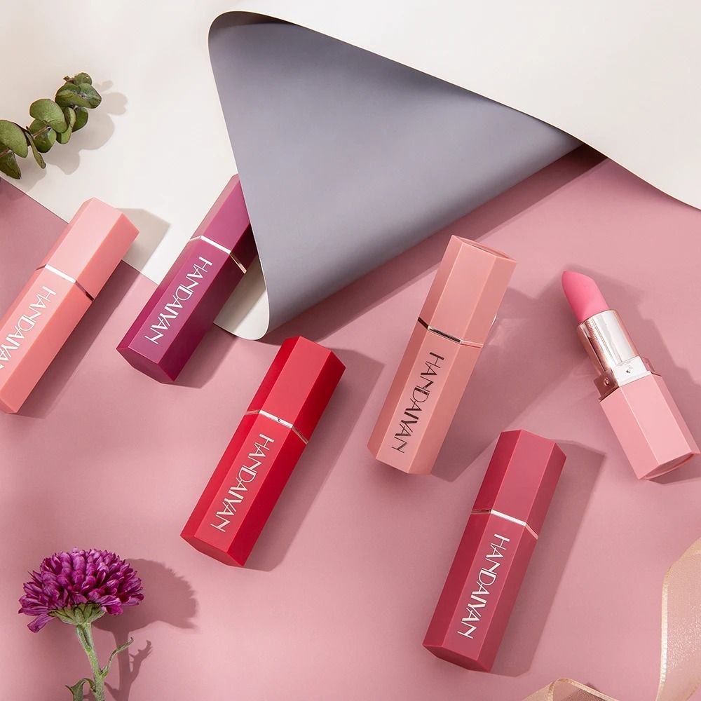 Velvet Matte Lipstick Set Long Lasting and Waterproof