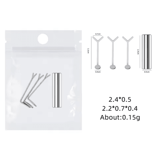 DIY Nail Art Magnet Set Strong Cats Eye Magnetic Rod with Heart Shaped Design