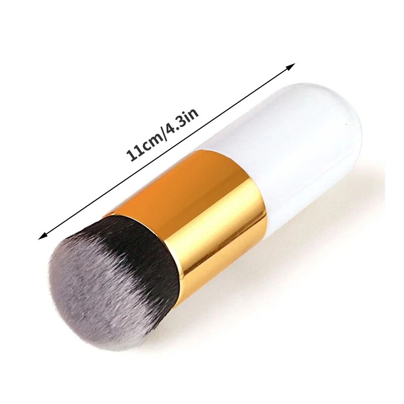 Large Small Fat Pier Brush, Foundation Make-Up Brush Bb, Cream Mushroom Brush, No Mark No Powder Foundation Brush