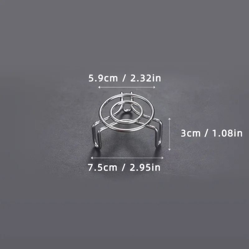 2 Inch Stainless Steel Steaming Rack Mini Pot Steamer Stand