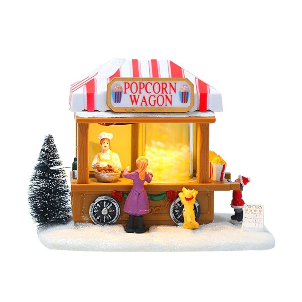 Festive Narrative Sculpture – High-Definition Village House Architectural Ornament