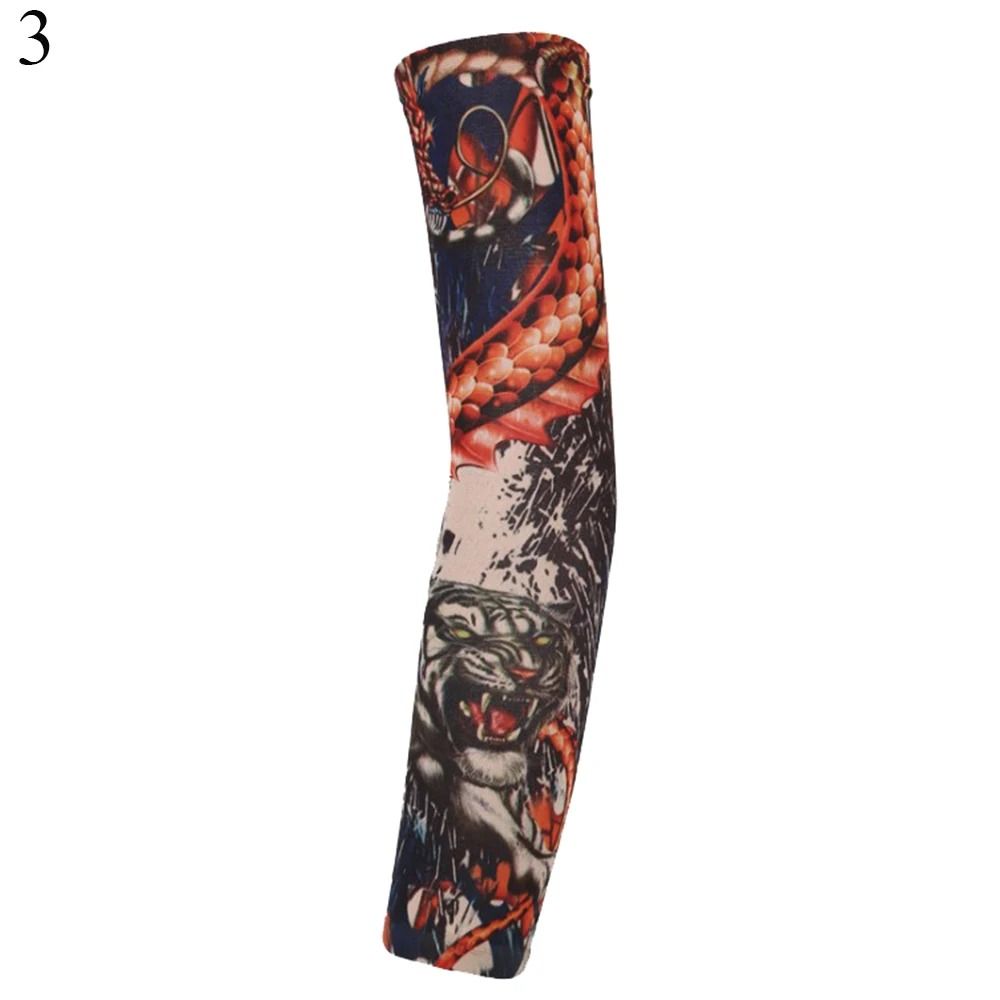 Flower Arm Tattoo Sleeves – Seamless UV Sunscreen Protection – High-Yield Athletic Interaction Hub