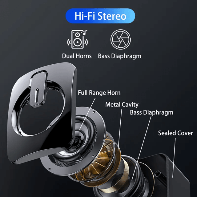 USB Computer Speakers with HIFI Stereo Sound and LED Light for Desktop