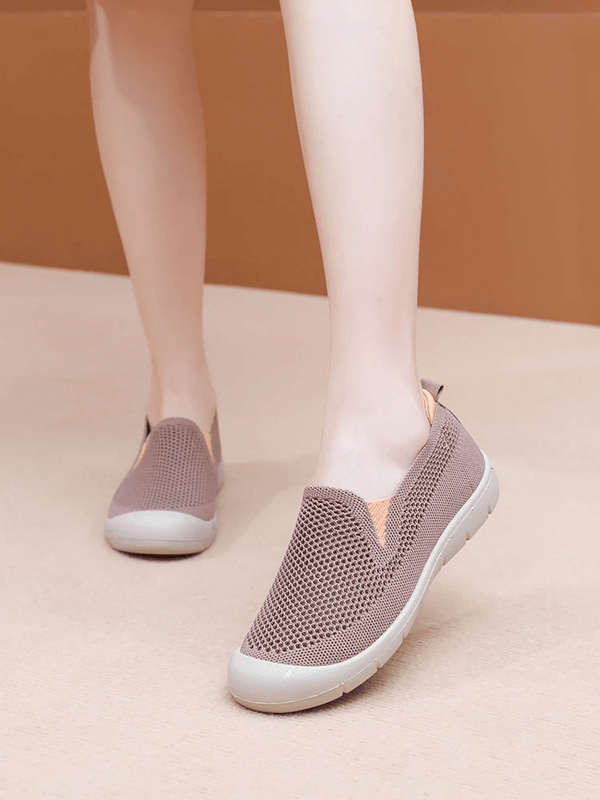 Womens Casual Loafers Lightweight Non Slip Flat Shoes