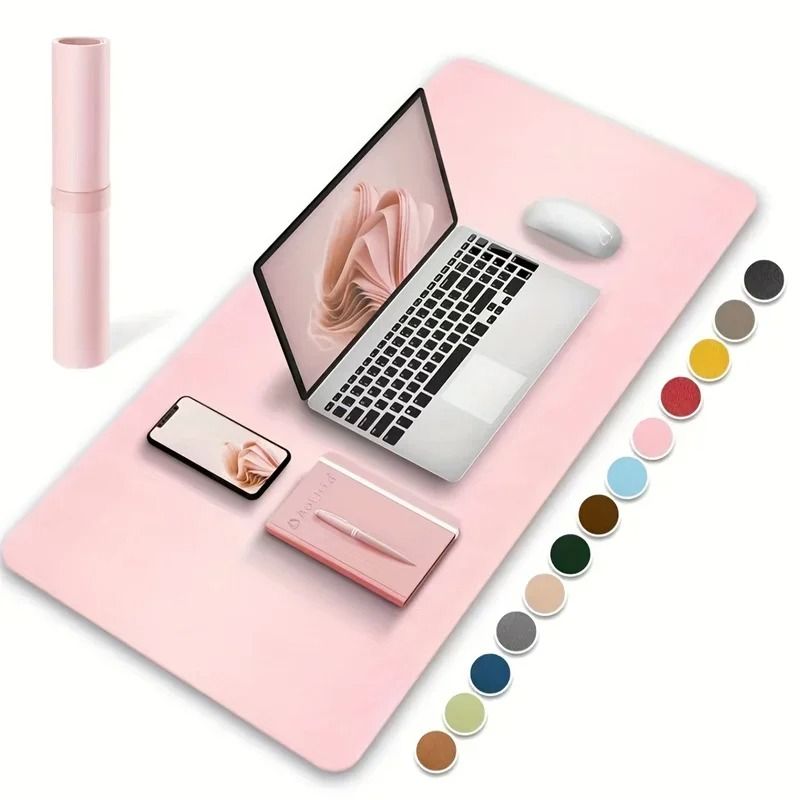 PU Leather Desktop Hub and High-Fidelity Surface Regulation Architecture