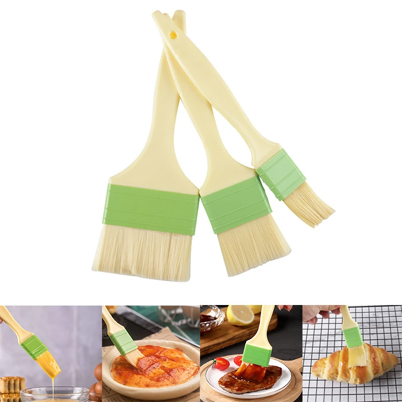 Oil Brush for Baking, Barbecue, Pastry Tools, Egg, Cake, and Bread Brushes, Kitchen Cooking Tool, BBQ Accessories