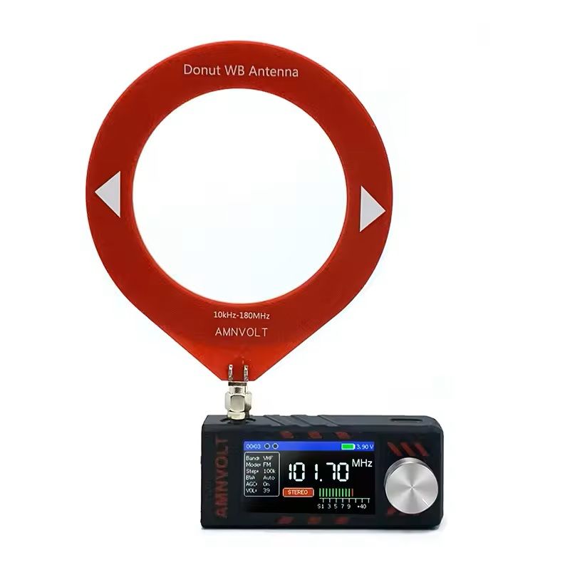 Mini Full Band DSP Radio Receiver with IPS Display and LSB USB Tuning