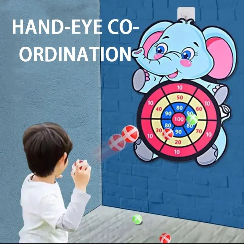 Professional Cartoon Animal Kids Basketball Hoop Kit
