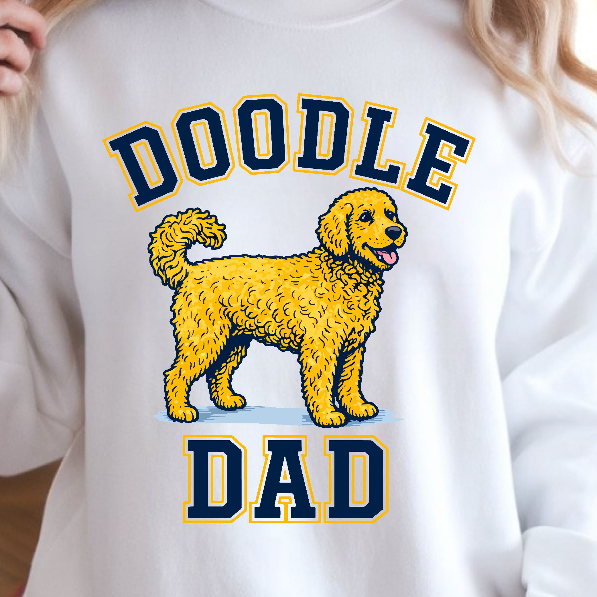 Doodle Dad Shirt, Funny Dog Dad T-Shirt, Cute Doodle Lover Tee