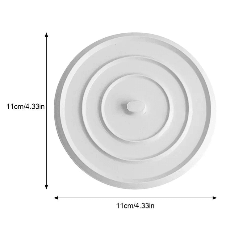 FlexSeal Silicone Bathtub Stopper and Hair Catcher – Leakproof Drain Plug for Kitchen and Bathroom