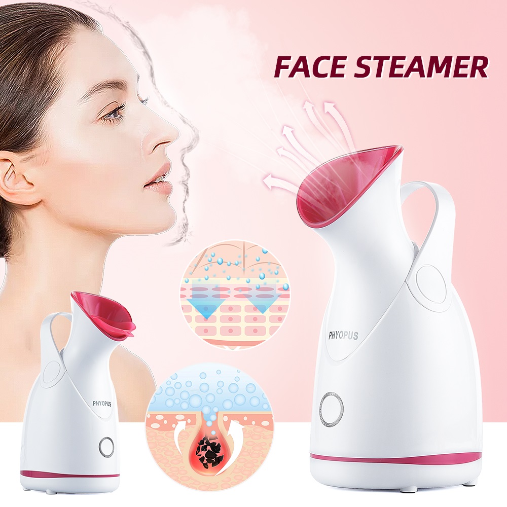 Skin Moisturizing Compress Heating Sprayer, Hydration Nebulizer for Pore Deep Cleaning
