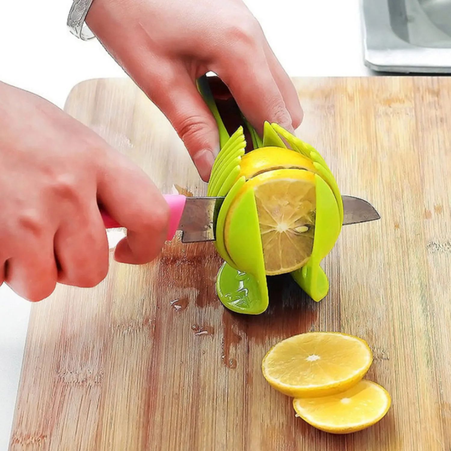 Handheld Potato Tomato Lemon Slicer Kitchen Cutting Tool