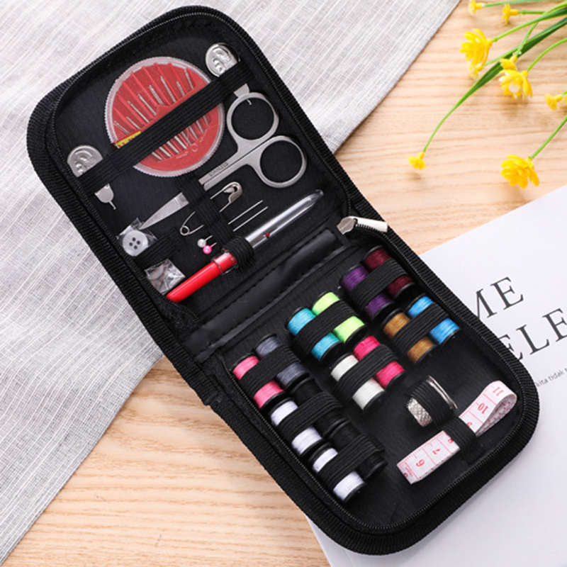 Portable Needle and Thread Storage Box Set – Multi-Functional Sewing Kit Organizer for Home and Travel