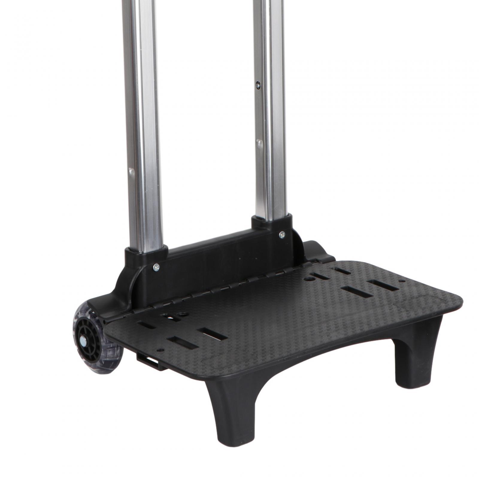 Kids Backpack Trolley Foldable Luggage Cart with Telescopic Handle