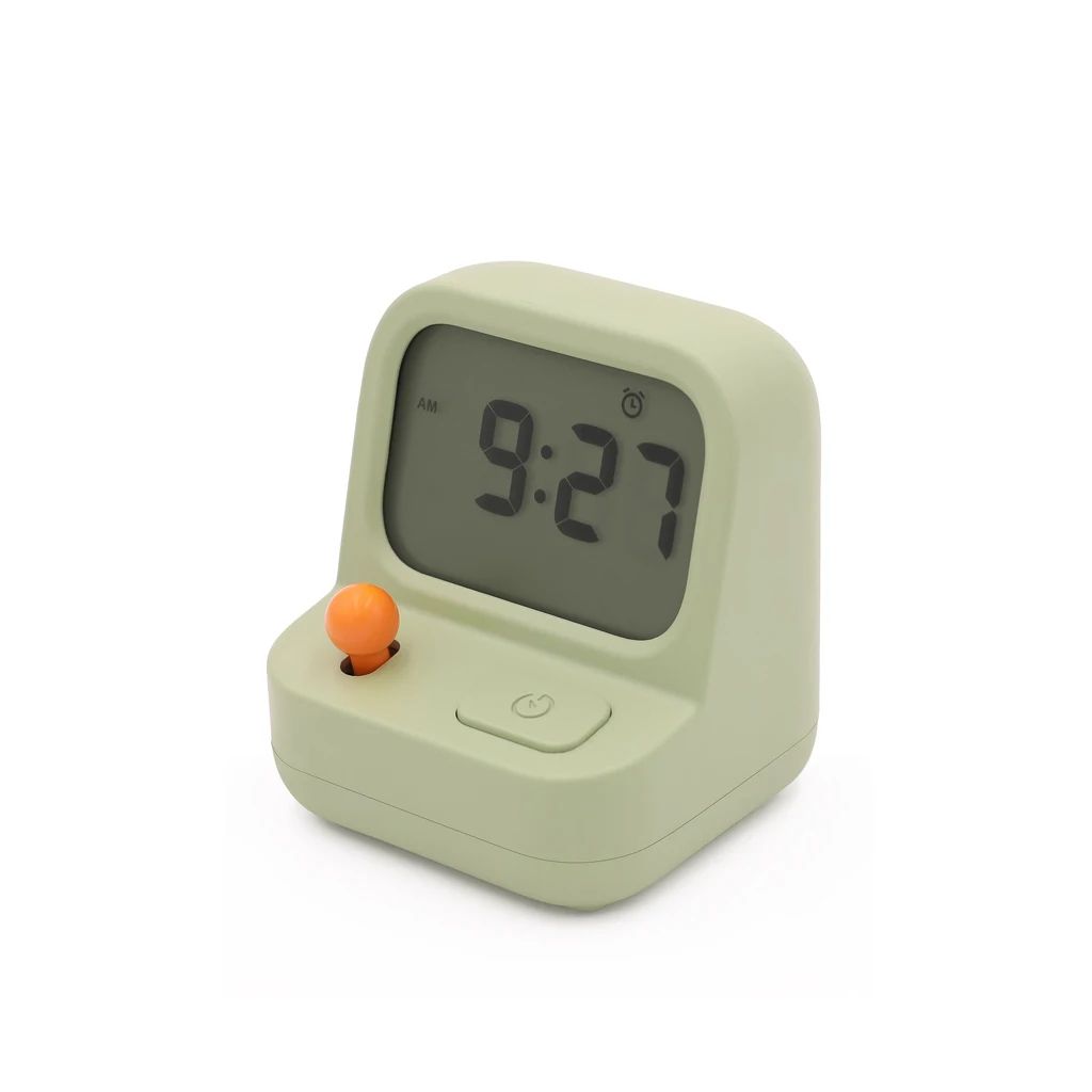 Smart Mini Desktop Alarm Clock – Creative Nostalgic Timer & Snooze Clock