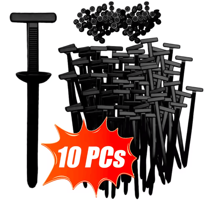 LockTough Heavy Duty Car Nylon Cable Tie Buckles Self Locking Fastener Set