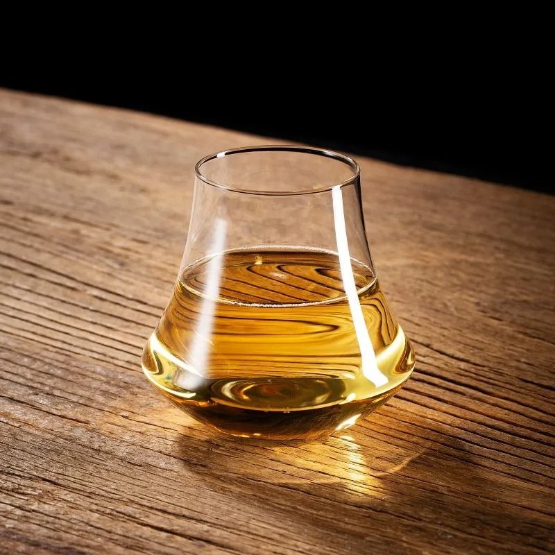 2-Piece Crafted Crystal Stemless Glass Set