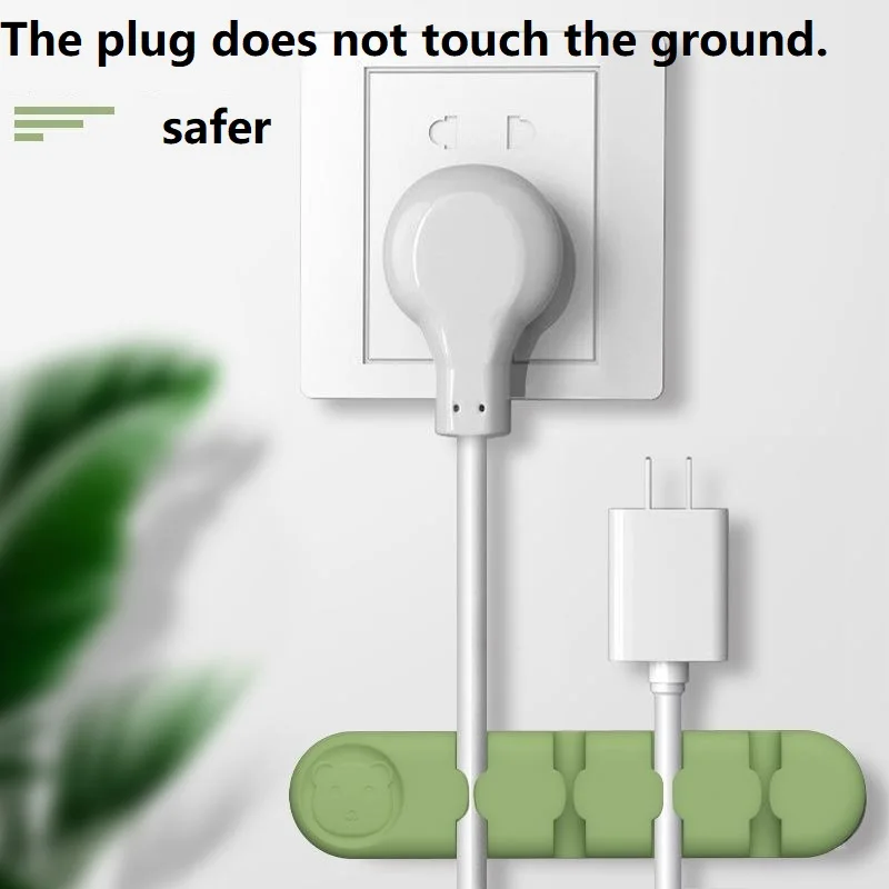 Cute Cable Holder, Desk Tidy Organizer, Cord Protector for Table