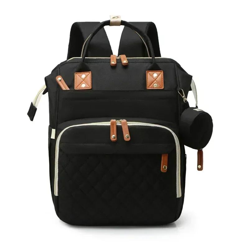 USB Mummy Diaper Bag Backpack – Large Capacity Waterproof Baby Care Maternity Nappy Bag with Wet Pockets