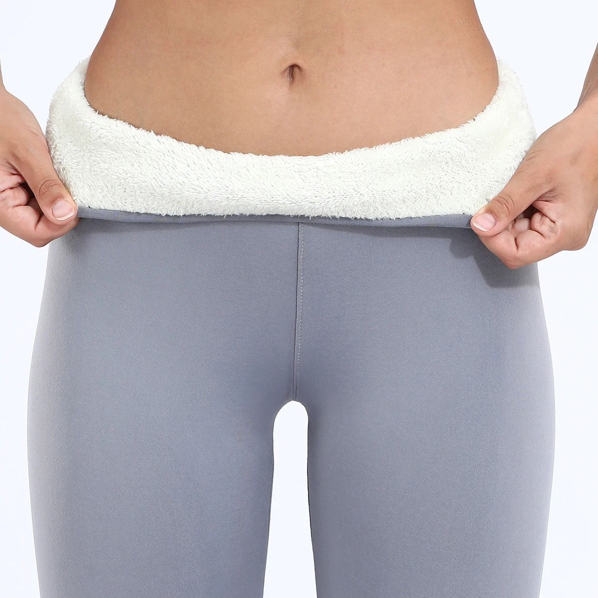 Women's Winter Plus Velvet Warm Leggings | High Waist Stretch Casual Thick Tights