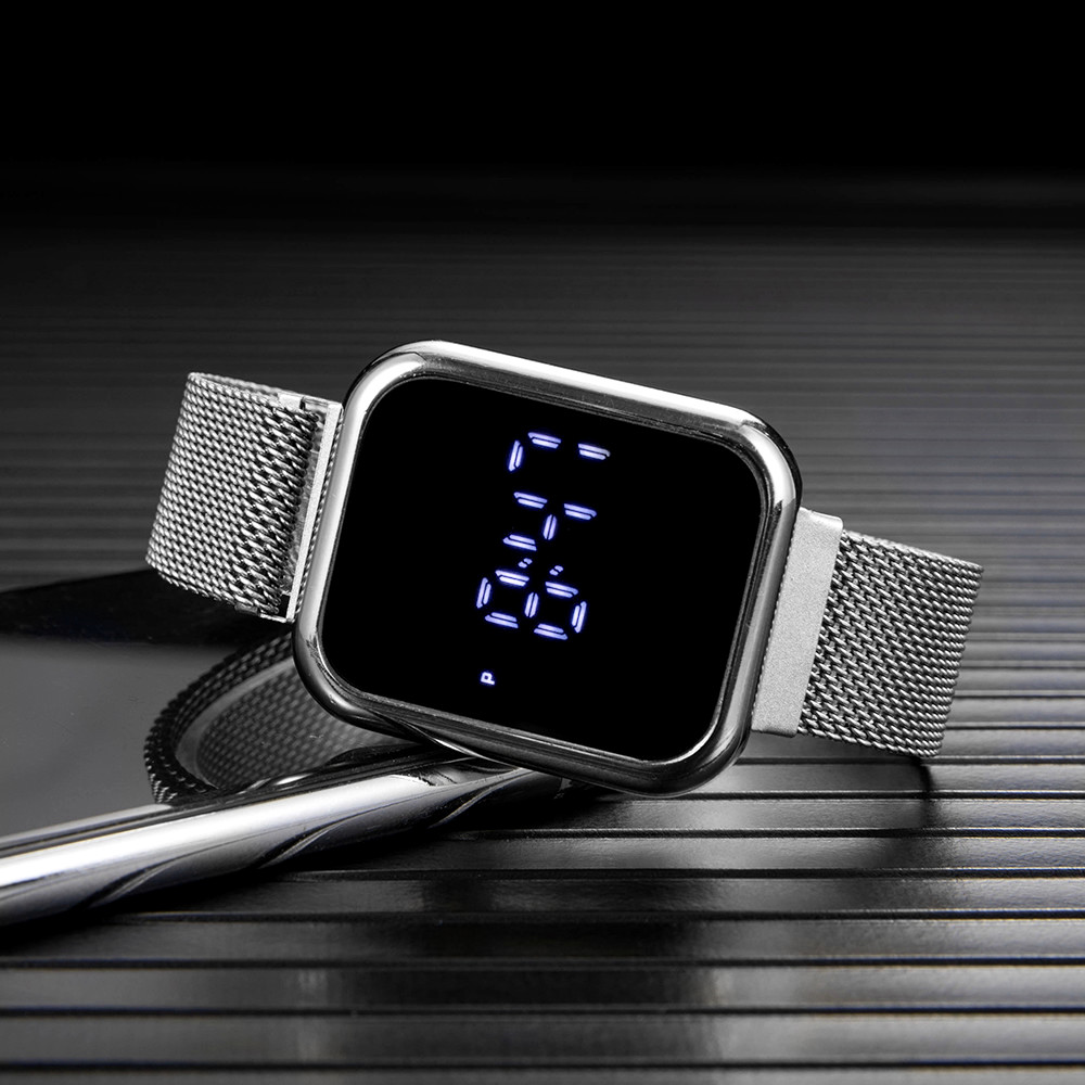 Ladies Wristwatches Digital Watches, New Digital Lover Watch for Men and Women, LED Electronic Clock