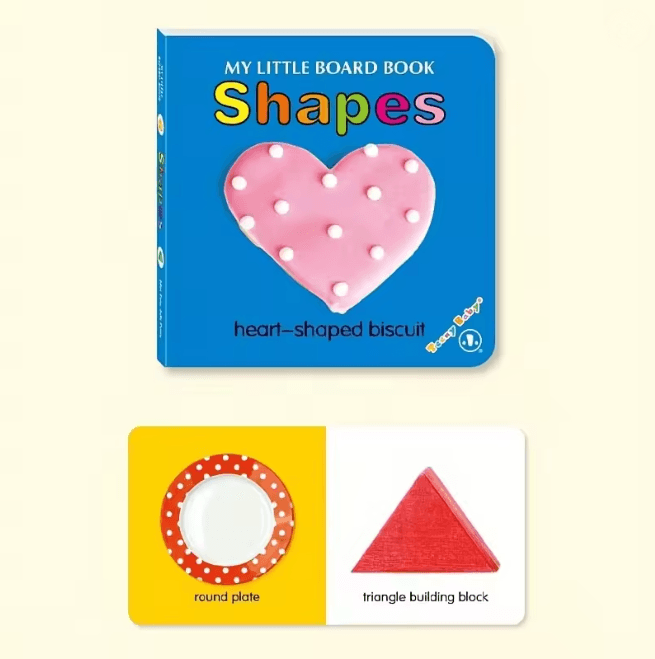 BrightMind Baby Sensory Card Book Colorful Early Learning Toy