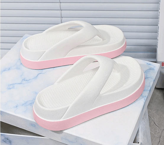 Elevated Comfort Platform Sandals Casual Outdoor Flip Flops Non Slip Trendy