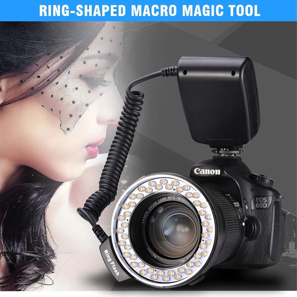 Professional Macro LED Ring Flash Light