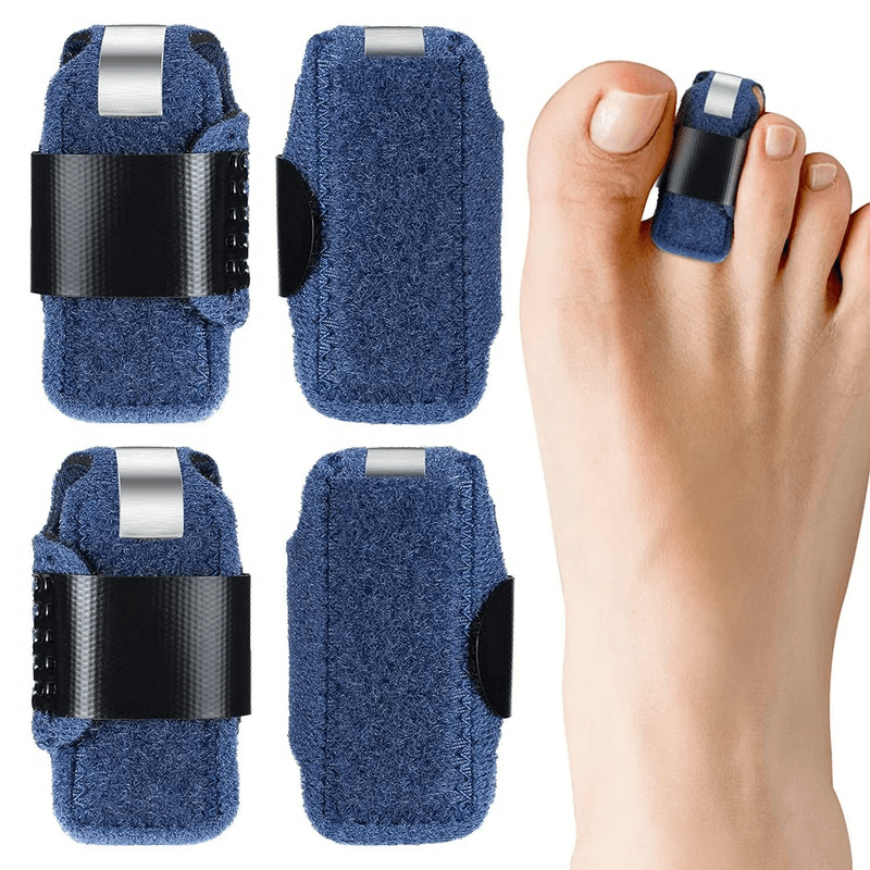 Hammer Toe Straightener Brace, Gently Aligns, Protects & Relieves Foot Pain Daily