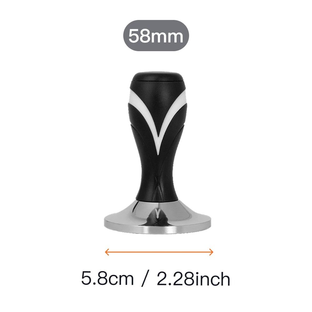 Constant Pressure Espresso Coffee Tamper With Flat Base