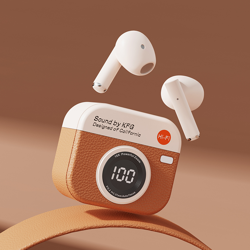 TWS Wireless Earbuds with Bluetooth, 36-Hour Playtime & LED Display