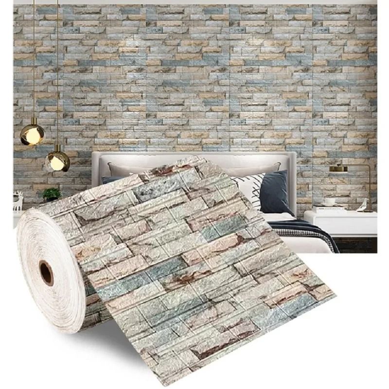 Architectural Narrative Surface – High-Definition 3D Brick Wall Sculpture