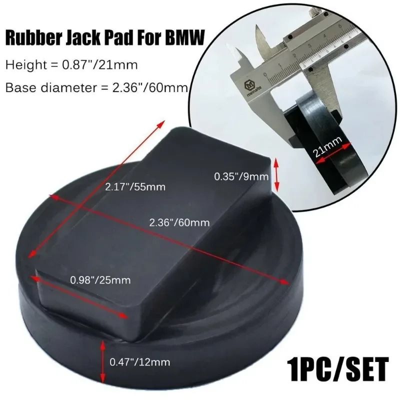Rubber Jack Lift Adapter Pads for BMW Jack Points