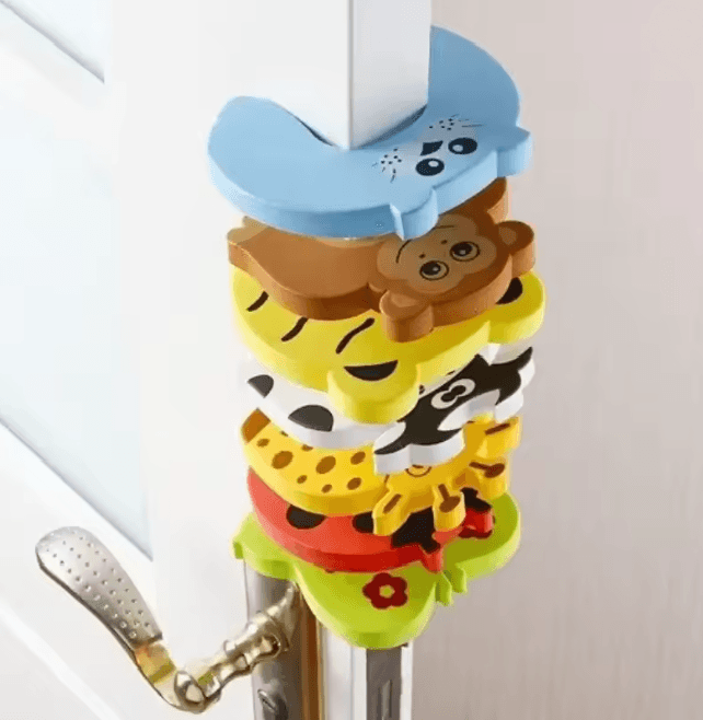 SafeGuard Baby Door Stopper Finger Protector Set