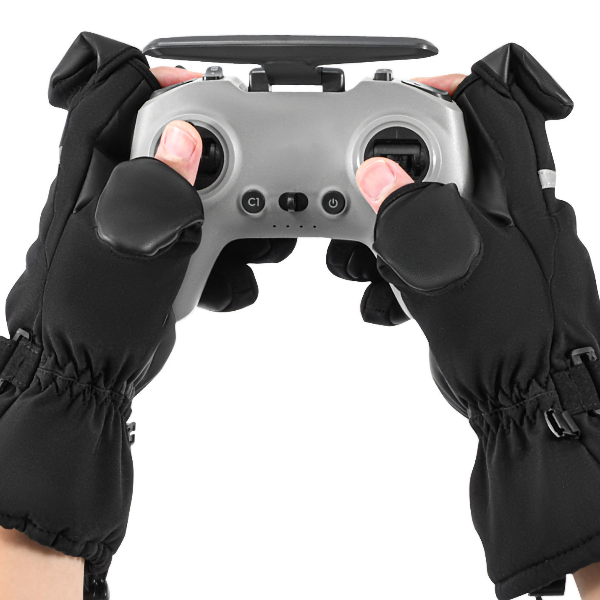 Winter Warm Pilot Gloves, Universal Drone Flight Gloves for Protection