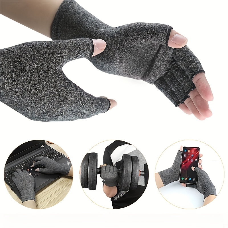 Compression Gloves for Wrist Support Joint Hand Brace for Women & Men, Touchscreen Compatible