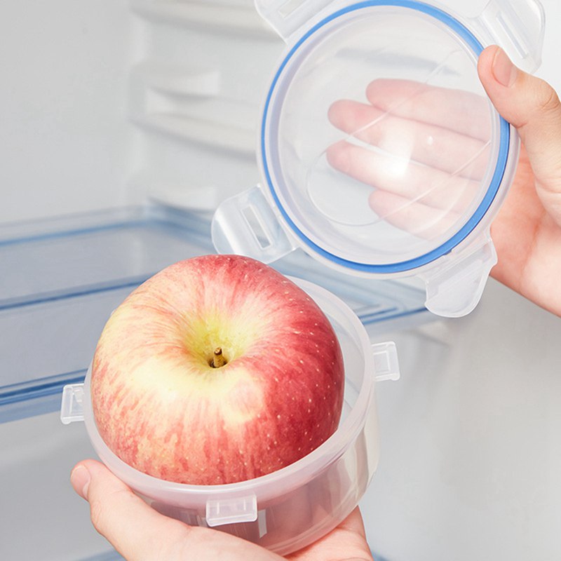 Reusable Food Saver Box, Tomato, Garlic, Onion, Lemon Keeper, Refrigerator Clear Box, Vegetable, Fruit Holder for Fresh