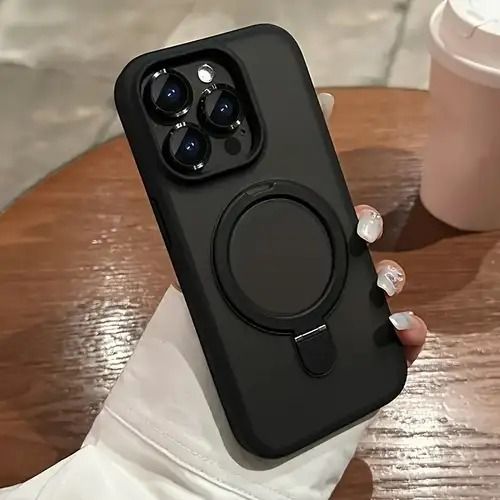 Magsafe Liquid Silicone Case for iPhone, Ultra-Thin, Magnetic, Wireless Charging & Shockproof Cover