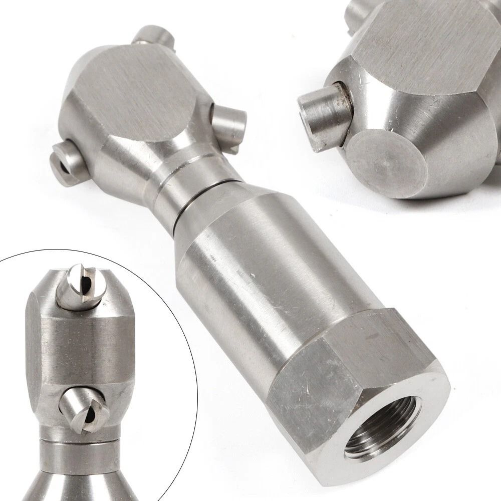 Nozzle Pressure Washer Hose, Rotating Jetter Head, Drain Sewer Cleaner