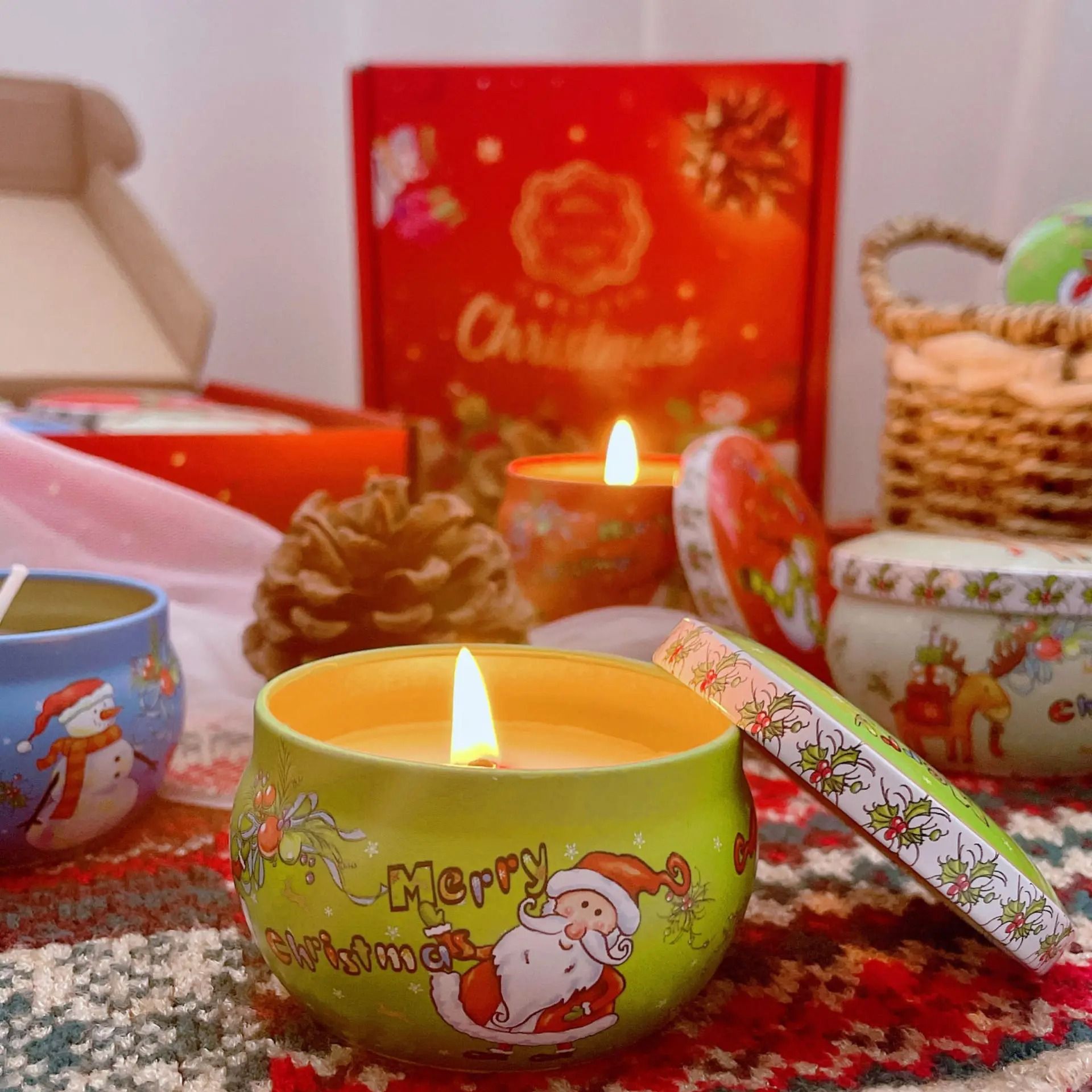 Gemini said Christmas Holiday Aromatherapy Candle Collection