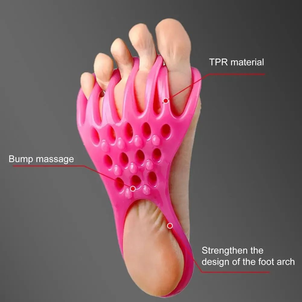 Ergonomic Pinched Toe Trainers and Arch Strengthening Yoga Straps