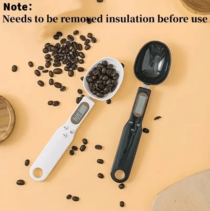 500g Digital Kitchen Scale – Mini Food Measuring Scale with LCD Digital Spoon Scale 0.1g Precision for Coffee, Flour & M