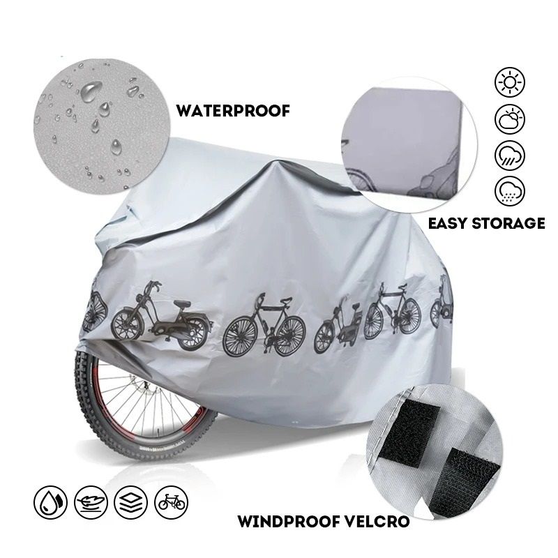 Waterproof Outdoor Bicycle Cover for Dustproof UV Protection
