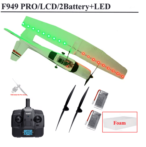WLtoys F949 RC Airplane Cessna 182 with Gyroscope and 3D6G Flight Mode