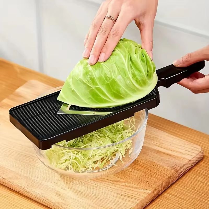Multi Functional Manual Cabbage Shredder Vegetable Slicer and Grater for Kitchen Prep